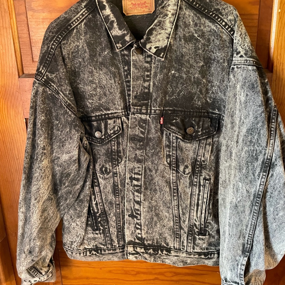 Levi's Charcoal Denim Jacket